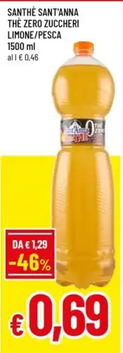 Famila Santhè Sant'Anna Thè Zero offerta