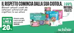 Iper La Grande Alimento umido e secco per gatti gusti assortiti Schesir offerta