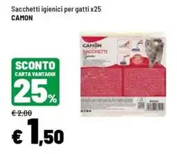 Iper La Grande Sacchetti igienici per gatti Camon offerta