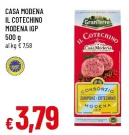 Famila Il Cotechino di Casa Modena offerta