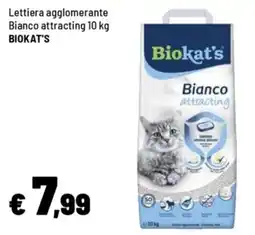 Iper La Grande Lettiera agglomerante Bianco attracting BIOLAT'S offerta