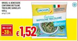 Famila Orogel contorno bietoline tricolore offerta