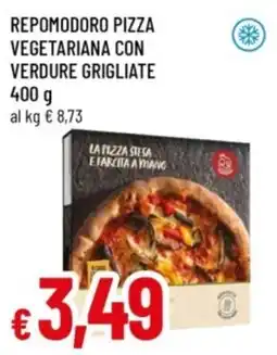 Famila Repomodoro pizza vegetariana con verdure grigliate offerta