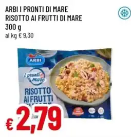 Famila Arbi risotto ai frutti di mare offerta