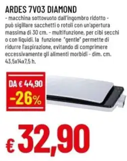 Famila Ardes 7v03 diamond offerta