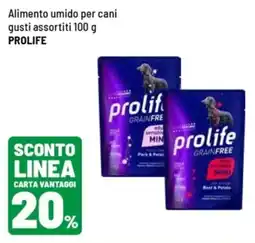 Iper La Grande Alimento umido per cani PROLIFE offerta