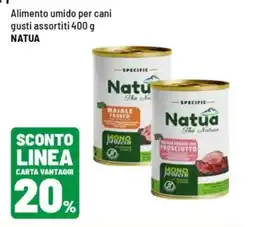 Iper La Grande Alimento umido per cani NATUA offerta