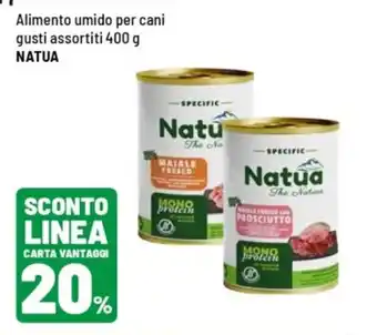 Alimento umido per cani NATUA