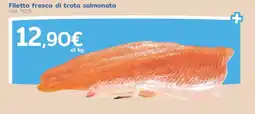 C+C Italmarket Filetto fresco di trota salmonata offerta