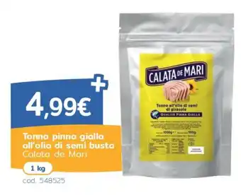Tonno pinna gialla all'olio di semi Calata de Mari