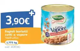 C+C Italmarket Fagioli borlotti cotti a vapore Valfrutta offerta
