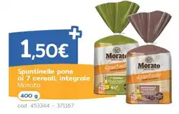 C+C Italmarket Spuntinelle pane ai 7 cereali, integrale Morato offerta