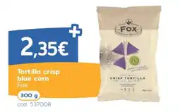 C+C Italmarket Tortilla crisp blue corn Fox offerta