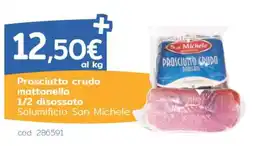 C+C Italmarket Prosciutto crudo mattonella Salumificio San Michele offerta