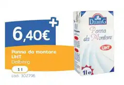 C+C Italmarket Panna da montare UHT Delberg offerta