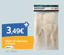 C+C Italmarket Filetti di merluzzo d'Alaska offerta