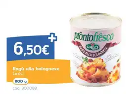C+C Italmarket Ragù alla bolognese Greci offerta