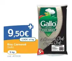 C+C Italmarket Riso Carnaroli Gallo offerta
