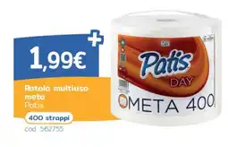 C+C Italmarket Rotolo multiuso meta Patis offerta