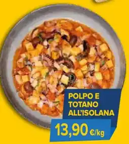 Sapore di Mare Polpo e totano all'isolana offerta