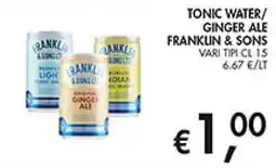 Maxi Coal Tonic Water/Ginger Ale Franklin & Sons offerta