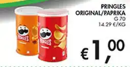 Maxi Coal Pringles Original/Paprika offerta