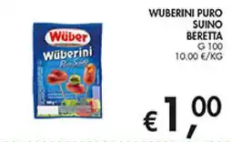 Maxi Coal Wüber Wüberini Puro Suino offerta