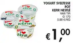 Maxi Coal Yogurt sveltesse pot kefir Nestlé offerta