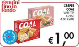 Maxi Coal Crepes Coal offerta