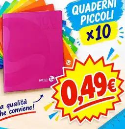 Magazzini del Risparmio Quaderni Piccoli Gentius offerta