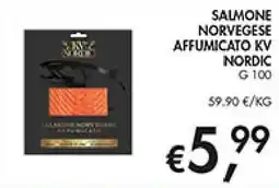 Maxi Coal Salmon Norvegese Affumicato KV Nordic offerta