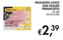 Maxi Coal Prosciutto cotto alta qualità Parmacotto offerta