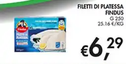 Maxi Coal Filetti di platessa Findus offerta