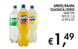 Maxi Coal Sprite/Fanta classica/zero offerta