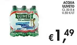Maxi Coal Acqua Uliveto offerta