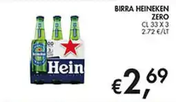 Maxi Coal Birra Heineken Zero offerta