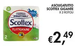 Maxi Coal Asciugatutto Scottex gigante offerta