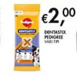 Maxi Coal Dentastix Pedigree vari tipi offerta