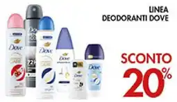 Maxi Coal Linea deodoranti Dove offerta