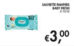Maxi Coal Salviette Pampers Baby Fresh offerta