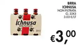Maxi Coal Birra Ichnusa non filtrata offerta
