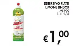 Maxi Coal Detersivo piatti limone Lindor offerta