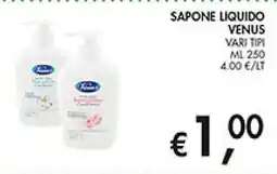 Maxi Coal Sapone liquido Venus offerta