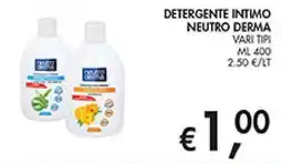 Maxi Coal Detergente intimo Neutro Derma offerta