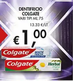 Maxi Coal Dentifricio Colgate offerta