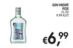 Maxi Coal Gin Night Fox offerta