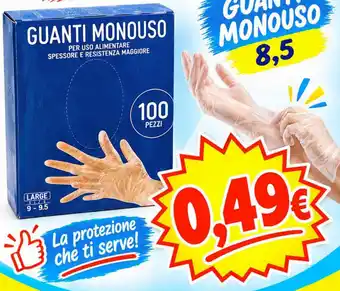 Guanti monouso