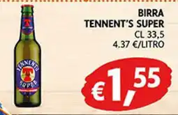 Maxi Coal Birra Tennent's Super offerta