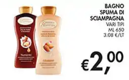 Maxi Coal Bagno spuma di sciampagna offerta