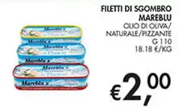 Maxi Coal Filetti di sgombro Mareblu offerta